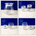 500ml and 750ml Borosilicate Chocolate Jars with Glass Lids